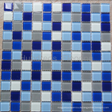 Schwimmbad Mosaik, Mosaik Wandfliese, Kristallglas Mosaik (HSP301)